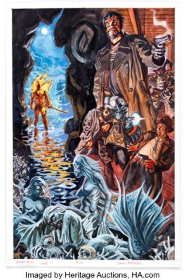 Dan Brereton Nocturnals Omnibus #2 Splash Page 13 Original Art (Dark Horse, 2022). | Heritage