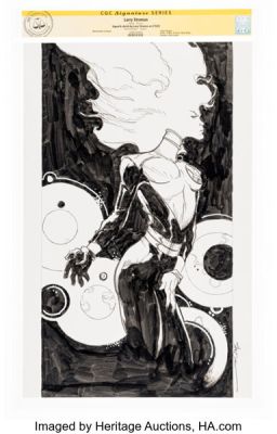 Larry Stroman - Polaris Illustration Original Art - CGC Signature Series (2020).
