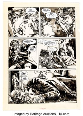 Leo Durañona Creepy #111 "Blood-Lust" Story Page 3 Original Art (Warren, 1979).