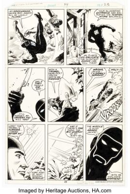 Keith Giffen and Rudy Nebres Marvel Premiere #44 Jack of Hearts Story Page 13 Original Art (Marvel, 1978). | Heritage