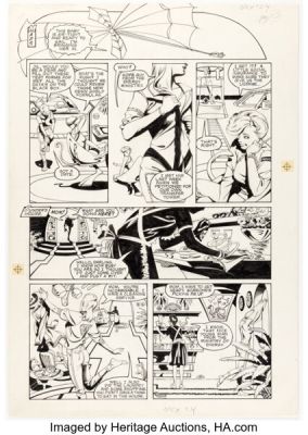 Steve Rude and John Nyberg Nexus #24 Story Page 10 Original Art (First, 1986). | Heritage