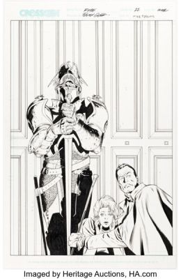 Jackson "Butch" Guice and Mike Perkins Ruse #22 Cover Original Art (CrossGen, 2003). | Heritage