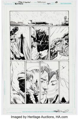 Tony Daniel and Ryan Winn Batman #707 Story Page Original Art (DC, 2011). | Heritage