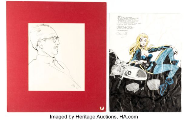 Dave Cockrum and others - Miscellaneous Illustrations Original Art (1958-1981). (Total: 4 Original Art) | Heritage