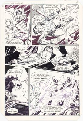 Gil Kane DC Comics Presents Annual #3 Superman Story Page 33 Original Art (DC, 1981). | Heritage