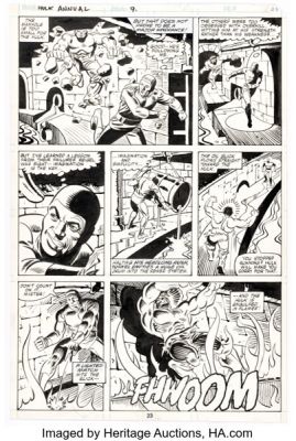 Steve Ditko and Al Milgrom The Incredible Hulk Annual #9 Story Page 17 Original Art (Marvel, 1980). | Heritage
