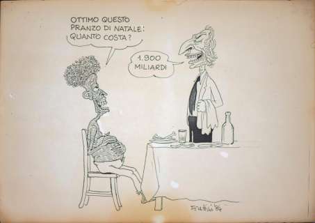 FORATTINI GIORGIO (n. 1931) - Gianni Agnelli and Africa | Capitolium Art