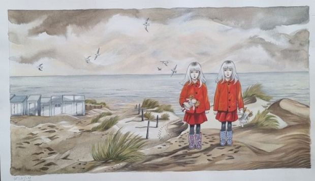 Grenson , Olivier - Illustration originale en couleur directe - La fée assassine | Galerie des bulles