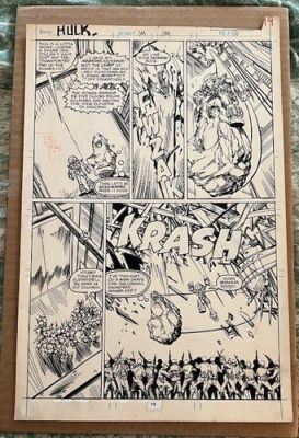 HULK # 344 PAGE 15 SIGNED ORIGINAL ART COMIC PAGE By TODD MCFARLANE