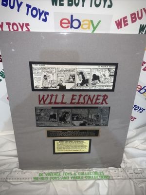 Original Will Eisner Cartoon Printing Plate From The Early 1900’s Harry Karry | eBay US (Buy It Now)