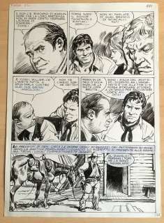 Tex Albo Gigante n. 1 - Guido Buzzelli - original page - (1988) | Catawiki