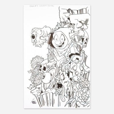 Lot 324 - Brett Bean, D’Orc #3 Unpublished Cover Original Art (Image Comics, 2026) | Landry Pop Auctions