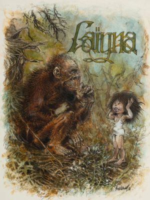 René HAUSMAN (1936-2016) - Lot 72 : Laïyna