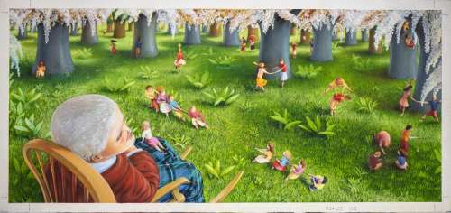 Negrin Fabian (n. 1963) - The selfish giant | Capitolium Art