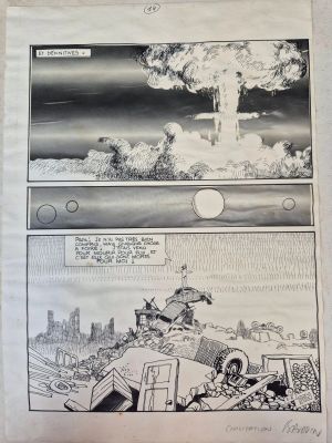 [Bd] Baudoin Edmond... | Lot 308 - [BD] BAUDOIN Edmond (né en 1942) Planche originale... | Nice Enchères