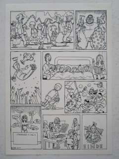 Kim Duchateau - originele paginatekeningen - strip Turnhout 2014 - Loose page | Catawiki