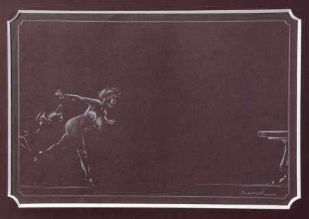 Loisel | Troubles Fêtes, illustration aux crayons de coule… | Banque Dessinée