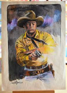 Tex - illustrazione originale "Piombo Rovente" - Loose page - (2017) | Catawiki