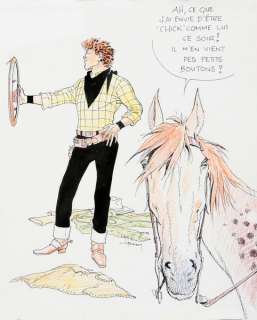 Hermann | Comanche, illustration Ã  l’encre de Chine et aux … | Banque Dessinée