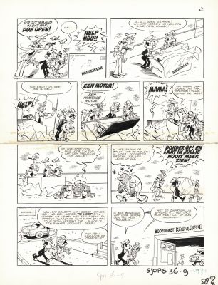 Attanasio Dino (Né... | Lot 4 - ATTANASIO Dino (né en 1925) Spaghetti - Taart met luchtje Encre... | Tessier Sarrou