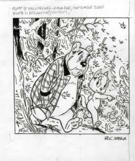 Matena, Dick - Originele tekening - Bommel en Tom Poes - Cardura kalender Pfizer (1999) | Catawiki
