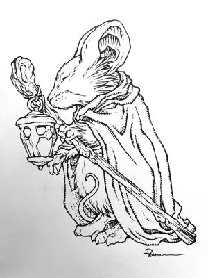 David Petersen | Kenzie Original Art | David Petersen