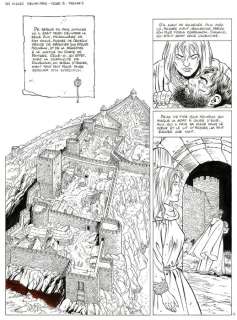 Pierret, Michel - Planche originale + mise en couleur originale - Les Aigles décapitées T9 - L’Otage - (1995) | Catawiki