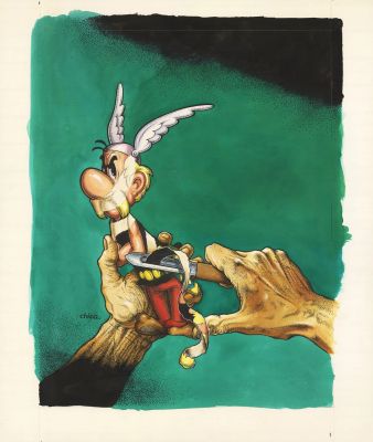 Chica, Technique... | Lot 13 - Chica, technique mixte sur papier pour la couverture... | Tessier Sarrou