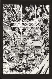 Philip Tan & Richard Friend | The Defenders; 11-by-17 inches | Hero Initiative