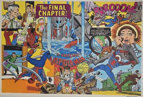 Illustrazione originale Larry Camarda Amazing Spider Man “The Final Chapter!” | Venere Comic Art