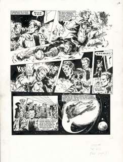 John Richardson - The Vcs - 2000Ad Prog 171 Pg 24 Title Page - John Richardson