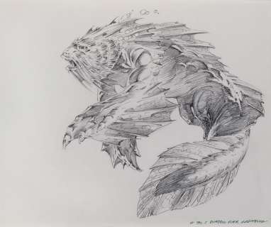 Bernie Wrightson (54) original concept drawings for Dagon, working title: Shadow Over Innsmouth . | Profiles in History