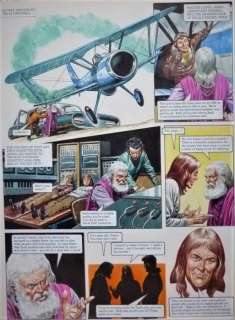 Lawrence, Don - Originele pagina in kleur - Trigië - "Nestor The Faith Healer" - (1975) | Catawiki