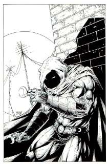 Josh  Medors - Moonknight pinup page (2006)