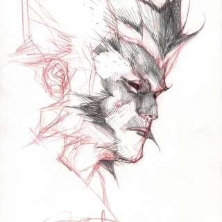 Simone Bianchi | Wolverine sketch | Panel Gallery