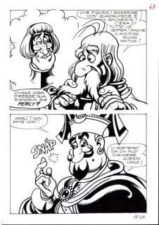 La Compagnia della Forca n. 17 - Tavola Originale "I due genii siamesi" - Loose page - First edition - (1978) | Catawiki