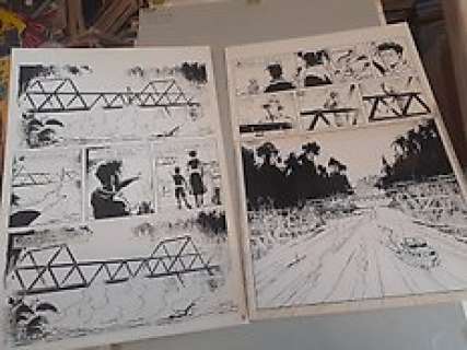 Stefano Casini - 2x tavole originali - Loose page - (2006)