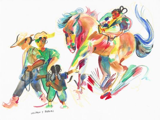 Molly Mendoza | Horse | Athenaeum Comic Art