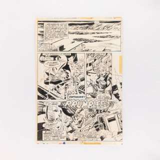Frank Robbins, Marvel Premiere #28 Story Page 2 Original Art (Marvel Comics, 1975) | Landry Pop Auctions