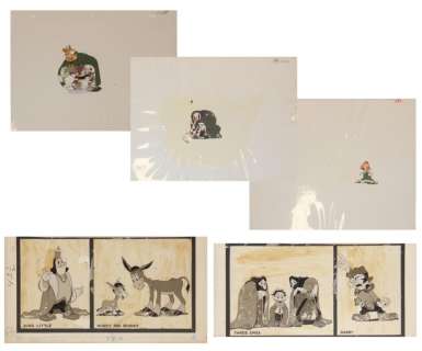 Fleischer Studios Animation Lot | Weiss Auctions