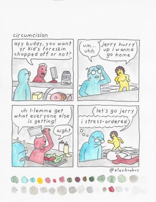 Alex Krokus | circumcision | Athenaeum Comic Art