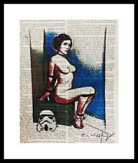 Emma Wildfang - Original artwork - Leia - Watercolors/Pastels/Pencil - Loose page (2020) | Catawiki