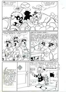 GIOVAN BATTISTA CARPI Paperino e le Conchiglie Zebrate