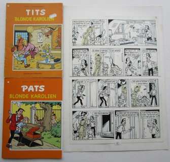 Pats - Originele pagina (p.9) - Blonde Karolien - (1979) | Catawiki