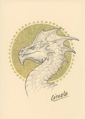 D-402 I Dragon Profile | Corner4art