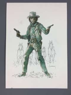 Hermann - Dessin original Red Dust - Comanche | Catawiki