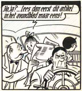 Suske en Wiske - De zingende zwammen / Les Champignons chanteurs - Originele pagina - (p.3) - met luxe groot formaat hc - (1960/2020) | Catawiki