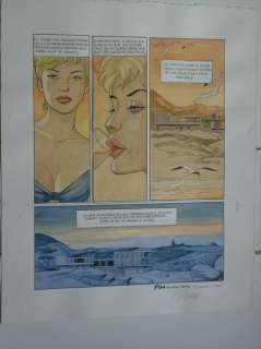 Renaud - Planche originale couleur - Crotales T1 - Planche de fin - (2014) | Catawiki