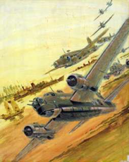 Graham Coton | Battle Picture Library cover #514 ’No-Hope Island’ (SIGNED) | Illustration Art Gallery