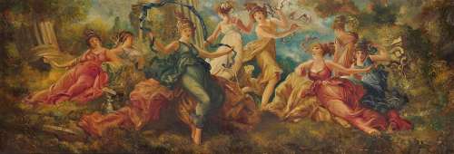 EVERETT SHINN Dancing Goddesses. | Swann Galleries